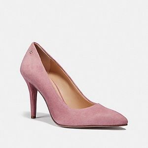 Coach Addie 90 Suede Pumps